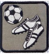 Symboly futbalu - hnedá