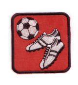 Symboly futbalu - červená
